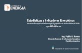 Estadísticas e Indicadores Energéticos