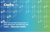 Plan Anual de Evaluacion y Fiscalizacion del OEFA Planefa 2020