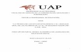 UNIVERSIDAD ALAS PERUANAS FACULTAD DE CIENCIAS DE LA ...