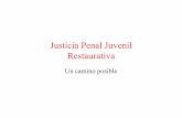 Justicia Penal Juvenil Restaurativa