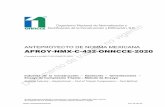 ANTEPROYECTO DE NORMA MEXICANA APROY-NMX-C-432-ONNCCE …