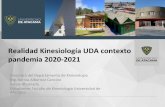 Realidad Kinesiología UDA contexto pandemia 2020-2021