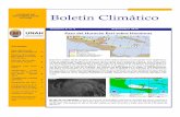 METEOROLOGÍA UNIDAD DE (UNAH) Boletín Climático