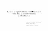 Los capitales cubanos en la economía catalana