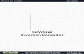 3KW/KW Inversor/Cargador