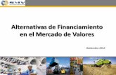 Alternativas de Financiamiento en el Mercado de Valores