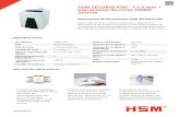 HSM SECURIO P36i - 1 x 5 mm + mecanismo de corte OMDD …