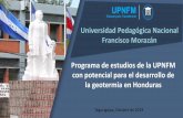 Universidad Pedagógica Nacional Francisco Morazán Programa ...