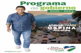Revista Programa de Gobierno JIO