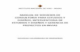 MANUAL DE SERVICIOS DE CONSULTORIA PARA ESTUDIOS Y …