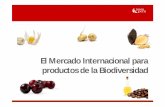 El mercado internacional para productos de la biodiversidad