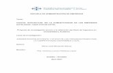 ESCUELA DE ADMINISTRACIÓN DE EMPRESAS Tema: CAPITAL ...
