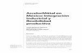 ArcelorMittal en México: Integración industrial y ...