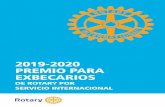 2019-2020 PREMIO PARA EXBECARIOS
