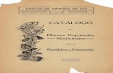 Catálogo de plantas reputadas medicinales en la República ...