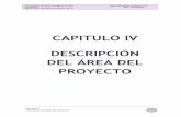 CAPITULO IV DESCRIPCIÓN DEL ÁREA DEL PROYECTO