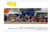 Federación Internacional de Handball REGLAS DE HANDBALL …