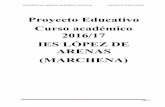 Proyecto Educativo 16-17 - I.E.S. López de Arenas