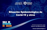 Situación Epidemiológica de Covid-19 y otros