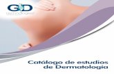 Catálogo de estudios de Dermatología
