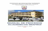 manual de procesos CO académicos (mapro)