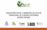 EVALUACIÓN SOCIAL Y AMBIENTAL DE LA RUTA TRINACIONAL DE ...