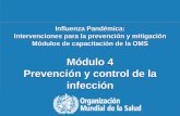 Módulo 4 Prevención y control de la infección