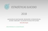 ESTADÍSTICAS SUICIDIO 2018 - RedAIPIS