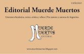 CATÁLOGO Editorial Muerde Muertos