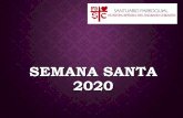 SEMANA SANTA 2020 - MSC