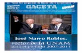 José Narro Robles, rector de la UNAM