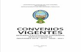 CONVENIOS VIGENTES