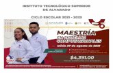 INSTITUTO TECNOLÓGICO SUPERIOR DE ALVARADO CICLO …