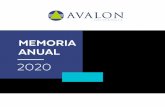 Memoria 2020 AVALON ajustado 11junio21 digital