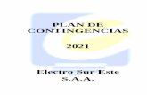 PLAN DE CONTINGENCIAS - Electro Sur Este