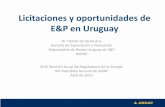 Licitaciones y oportunidades de E&P en Uruguay