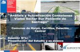 “Análisis y Actualización Conexiones Viales Sector Sur ...