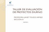 TALLER DE EVALUACIÓN DE PROYECTOS DIURNO
