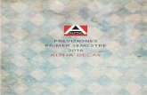 PREVISIONES PRIMER SEMESTRE 2016 - alphadecay.org