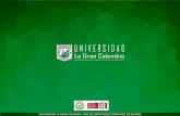 UNIVERSIDAD LA GRAN COLOMBIA, MÁS DE MEDIO SIGLO …