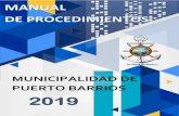 MUNICIPALIDAD DE PUERTO BARRIOS 2019