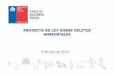 PROYECTO DE LEY SOBRE DELITOS AMBIENTALES