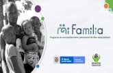 Programa de acompañamiento psicosocial familiar especializado