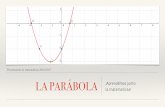 Presentación de matemáticas 2016/2017 LA PARÁBOLA ...