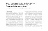 10. Innovación educativa y su repercusión en la formación ...