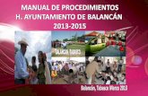 Indicé - Ayuntamiento de Balancán, Tabasco – Tierra de ...