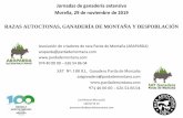 RAZAS AUTOCTONAS, GANADERÍA DE MONTAÑA Y …