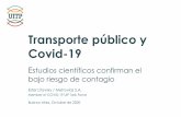 Transporte público y Covid-19