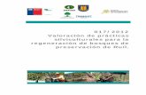 017/2012 Valoración de prácticas silviculturales para la ...