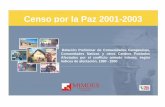 Censo por la Paz 2001-2003 - verdadyreconciliacionperu.com